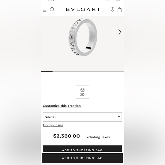 Bulgari Ring - Picture 16 of 16